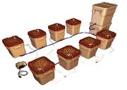 The WaterFarm 8-Pack is a top performance hydroponic module system