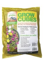 Grodan Rockwool Mini Cubes 2cu ft bag Case (3 bags)