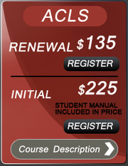 Los Angeles BLS,  ACLS and PALS Renewal Certification