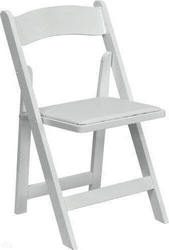 White Wood Folding Chairs - 1stfoldingchairs