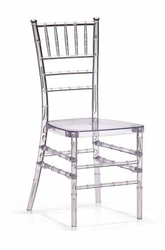 Crystal Ice Resin Chiavari Chair - Free Cushion 