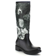 women rubber rain boots