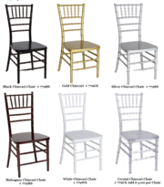 Chiavari Resin Chairs at 1st Folding Chairs Larry Hoffman