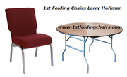 Furniture Shopping Concept with 1st Folding Chairs Larry Hoffman