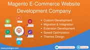 Magento e-Commerce Website Development Company