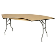 Serpentine Plywood Folding Table - Larry Hoffman Chair