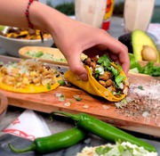 Tacos Gavilan Los Angeles Mexican Fast Food IN Hollywood              