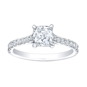 Buy Platinum Radiant Cut Diamond Rings