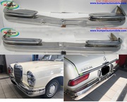 Mercedes W111 W112 Fintail coupe bumpers (1959 - 1968)