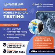 mobile medical testing by My Care Labs