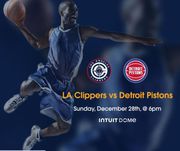 LA Clippers vs Detroit Pistons Tickets 2025