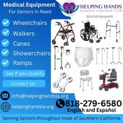 Helping Seniors Access Wheelchairs,  Walkers & Home-Safety Equipment